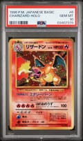 1996 Pokemon Japanese Basic Charizard-Holo #6 PSA 10