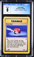 1999 Jungle - 1st Ed. Poké Ball #64/64 CGC 8