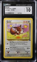1999 Jungle Eevee #51/64 CGC GM10