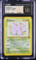 1999 Jungle Exeggcute #52/64 CGC 10 Pristine