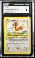 1999 Pokemon Base Set - 1st Ed. Pidgeotto #22/102 CGC 9