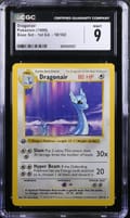 1999 Pokemon Base Set - 1st Edition Dragonair #18/102 CGC 9