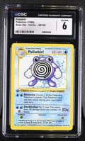 1999 Pokemon Base Set - 1st Edition Poliwhirl #38/102 CGC 6