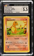 1999 Pokemon Base Set Charmander Shadowless #46/102 CGC 5.5
