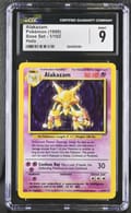 1999 Pokemon Base Set - Unlimited Alakazam Holo #1/102 CGC 9