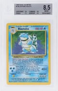 1999 Pokemon Base Unlimited Blastoise HOLO COR R #2 BGS 8.5