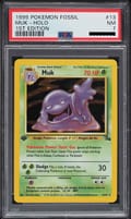 1999 Pokemon Fossil #13 Muk-Holo 1st Edition