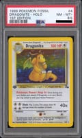 1999 Pokemon Fossil #4 Dragonite-Holo 1st Edition