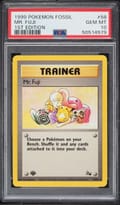 1999 Pokemon Fossil Mr. Fuji 1st Edition #58 PSA 10