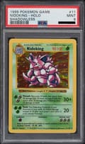 1999 Pokemon Game #11 Nidoking-Holo Shadowless