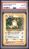 1999 Pokemon Game #14 Raichu-Holo