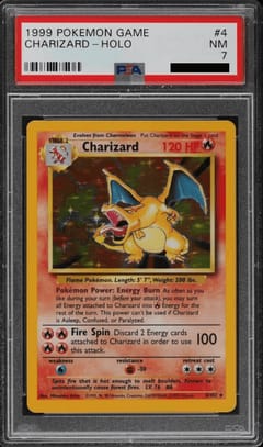 1999 Pokemon Game #4 Charizard-Holo