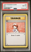 1999 Pokemon Game Bill Shadowless #91 PSA 8