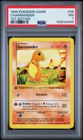 1999 Pokemon Game Charmander 1st Edition #46 PSA 7