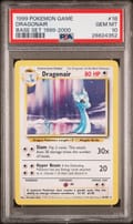 1999 Pokemon Game Dragonair Base Set 1999-2000 #18 PSA 10