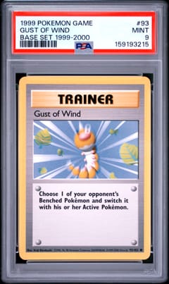 1999 Pokemon Game Gust of Wind Base Set 1999-2000 #93 PSA 9