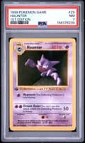 1999 Pokemon Game Haunter 1st Edition #29 PSA 7