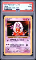 1999 Pokemon Game Jynx Base Set 1999-2000 #31 PSA 9
