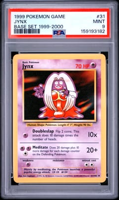 1999 Pokemon Game Jynx Base Set 1999-2000 #31 PSA 9