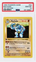 1999 Pokemon Game Machoke 1st Edition #34 PSA 10