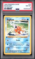 1999 Pokemon Game Magikarp 1st Edition #35 PSA 8