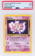 1999 Pokemon Game Movie Mewtwo Movie Promo #3 PSA 7