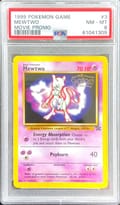 1999 Pokemon Game Movie Mewtwo Movie Promo #3 PSA 8