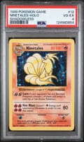 1999 Pokemon Game Ninetales-Holo Shadowless #12 PSA 4