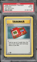 1999 Pokemon Game Pokedex 1st Edition #87 PSA 9