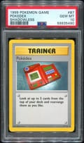 1999 Pokemon Game Pokedex Shadowless #87 PSA 10