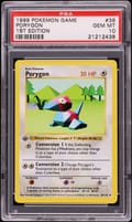 1999 Pokemon Game Porygon 1st Edition #39 PSA 10
