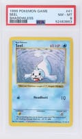 1999 Pokemon Game Seel Shadowless #41 PSA 8