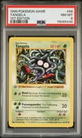 1999 Pokemon Game Tangela 1st Edition #66 PSA 8