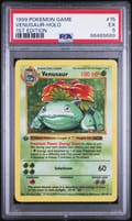 1999 Pokemon Game Venusaur-Holo 1st Edition #15 PSA 5