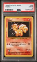 1999 Pokemon Game Vulpix #68 PSA 9