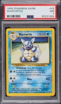 1999 Pokemon Game Wartortle #42 PSA 7