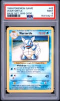1999 Pokemon Game Wartortle Base Set 1999-2000 #42 PSA 9