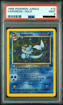 1999 Pokemon Jungle #12 Vaporeon-Holo