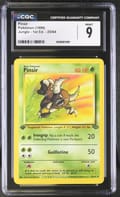 1999 Pokemon Jungle - 1st Edition Pinsir #25/64 CGC 9