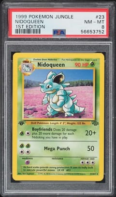 1999 Pokemon Jungle #23 Nidoqueen 1st Edition