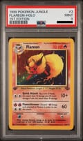 1999 Pokemon Jungle #3 Flareon-Holo 1st Edition