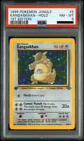 1999 Pokemon Jungle Kangaskhan 1st Edition Holo #5 PSA 8
