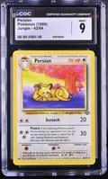 1999 Pokemon Jungle Persian #42/64 CGC 9