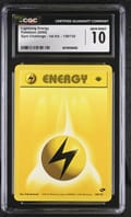 2000 Gym Challenge - 1st Ed. Lightning Energy #130/132 CGC GM10