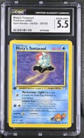 2000 Gym Heroes - 1st Ed. Misty's Tentacool #32/132 CGC 5.5