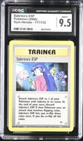 2000 Gym Heroes Sabrina's ESP #117/132 CGC 9.5