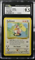 2000 Pokemon Base Set - Unlimited Farfetch'd 1999-2000 #27/102 CGC 9.5
