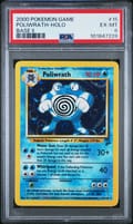 2000 Pokemon Game Base II Poliwrath-Holo Base II #15 PSA 6