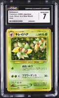 2000 Pokemon Gold, Silver, to a New World Japanese Bellossom Holo CGC 7