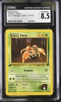2000 Pokemon Gym Challenge - 1st Edition Erika's Paras #71/132 CGC 8.5